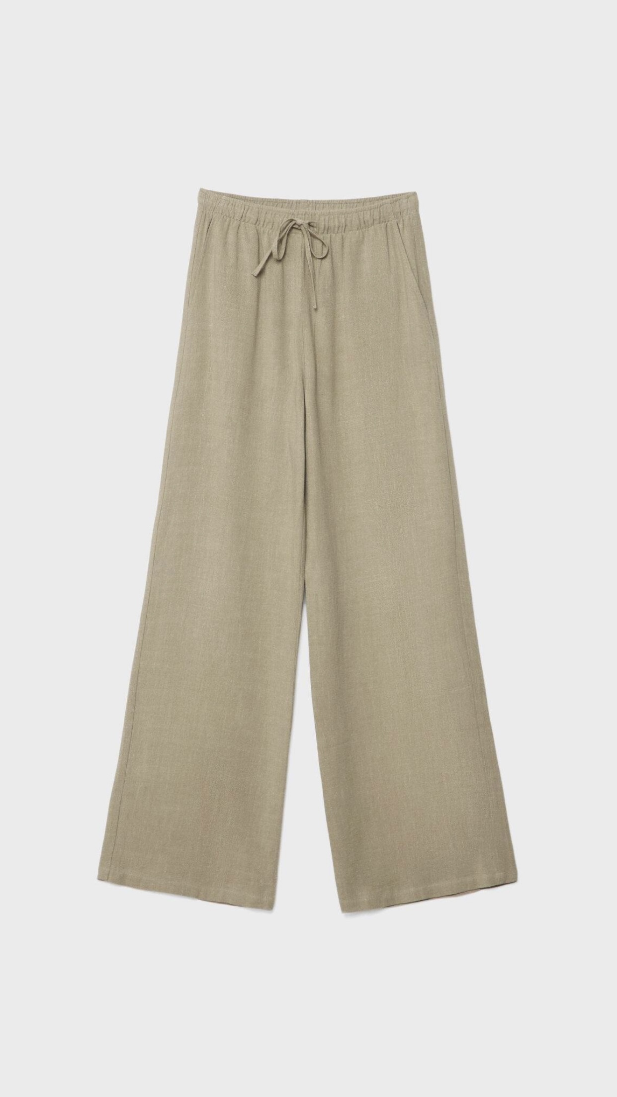 LANGE FLIEßENDE STOFFHOSE  -  22,99€