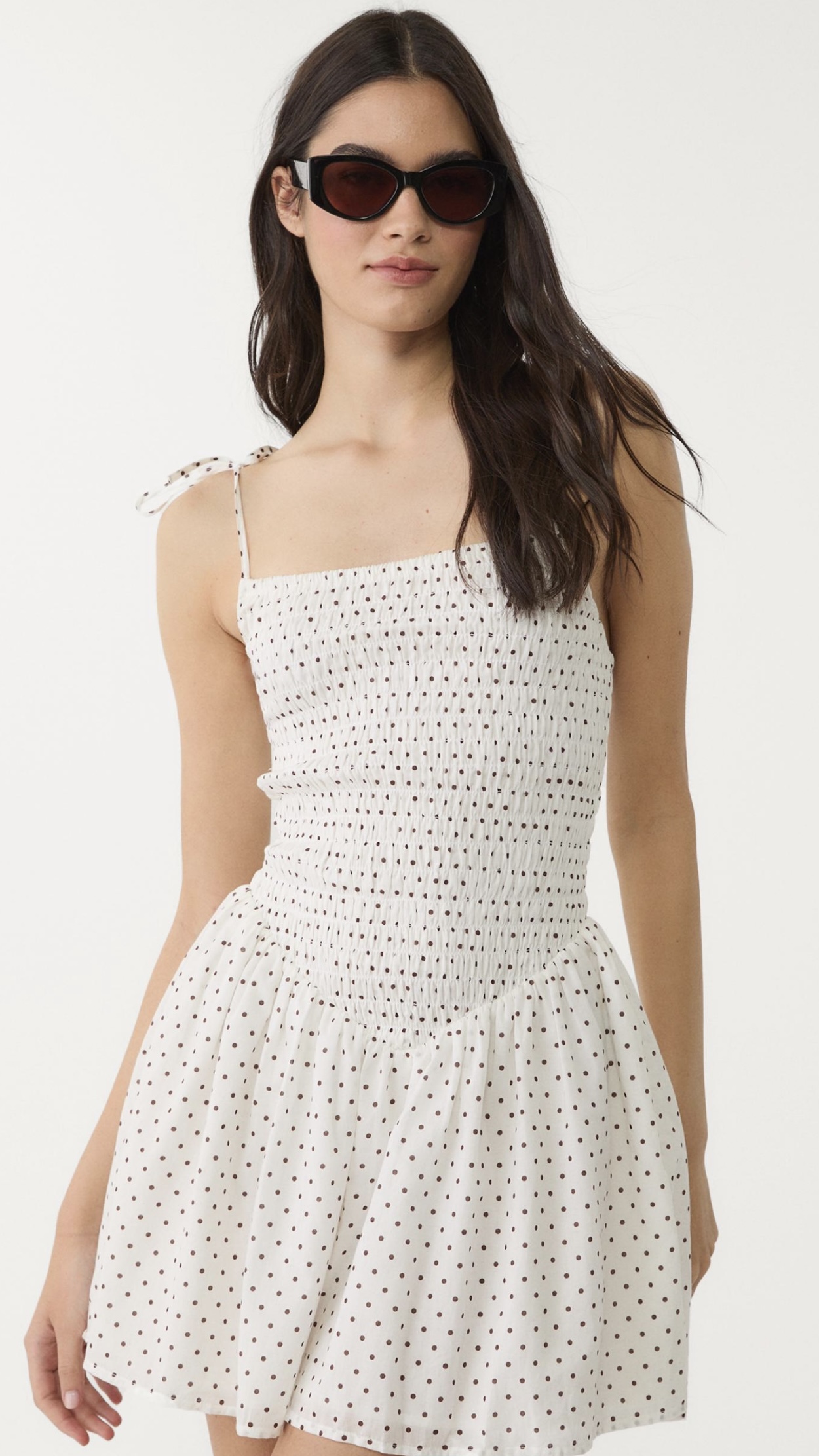 KURZES TUPFENKLEID  -  39,99€